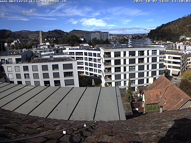 Liestal: mit Blick nach Basel Sankt Chrischona