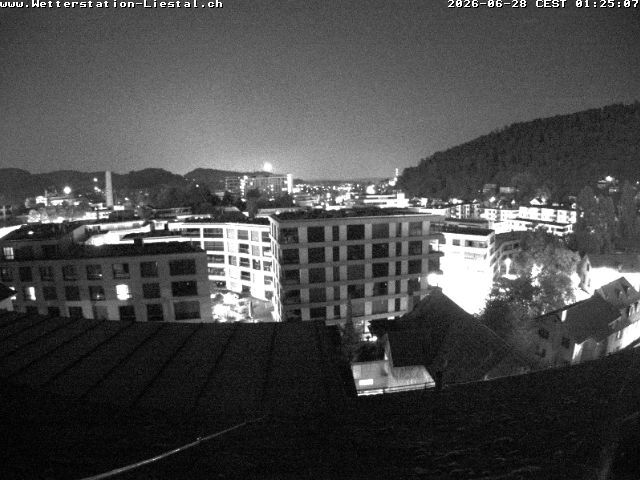Liestal: mit Blick nach Basel Sankt Chrischona