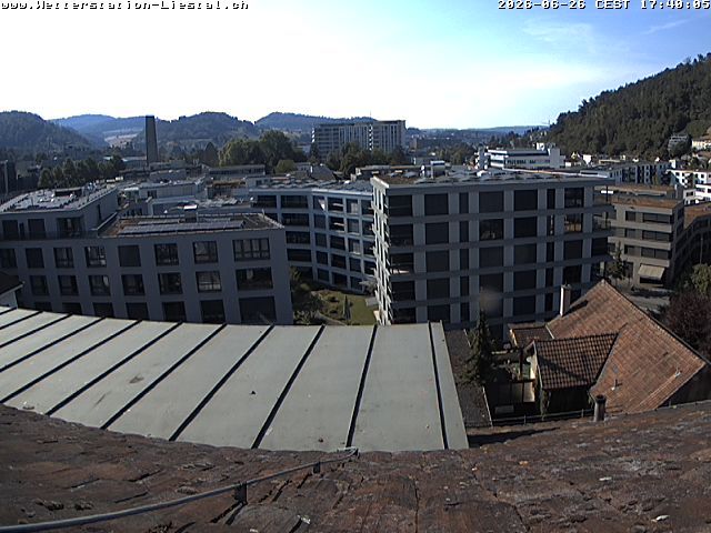 Liestal: mit Blick nach Basel Sankt Chrischona