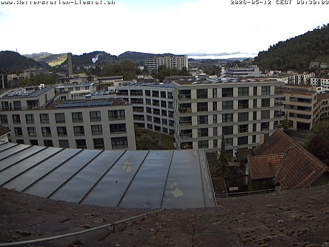 Liestal: mit Blick nach Basel Sankt Chrischona