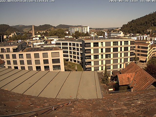 Liestal: mit Blick nach Basel Sankt Chrischona