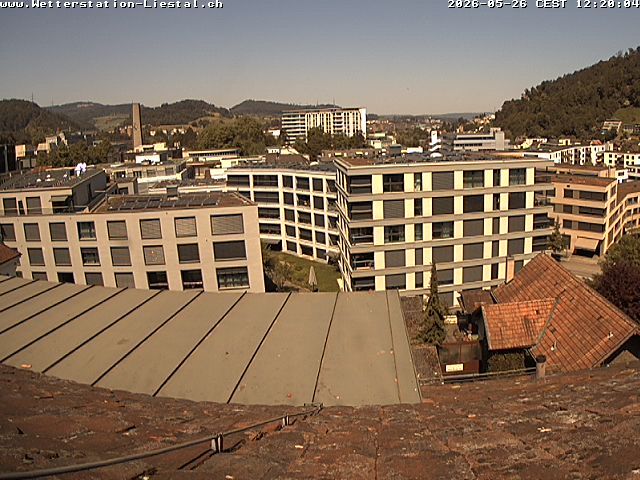 Liestal: mit Blick nach Basel Sankt Chrischona