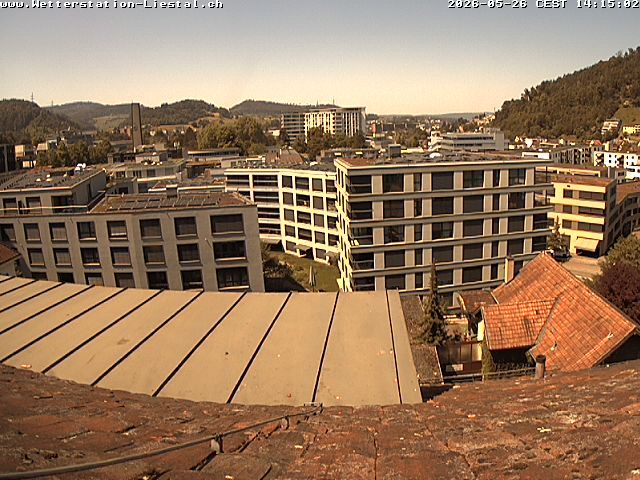 Liestal: mit Blick nach Basel Sankt Chrischona