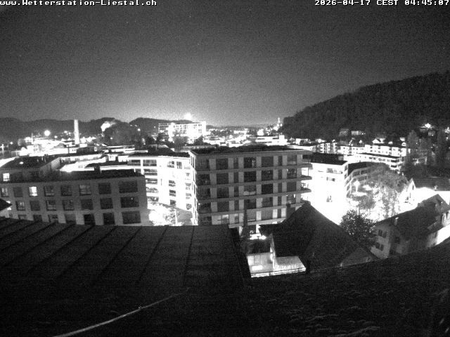 Liestal: mit Blick nach Basel Sankt Chrischona