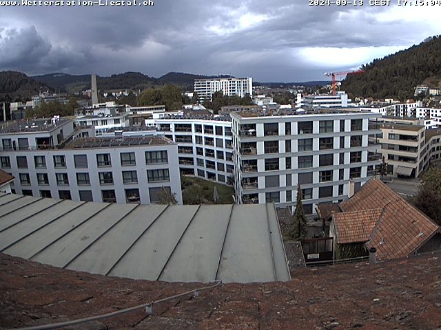 Liestal: mit Blick nach Basel Sankt Chrischona