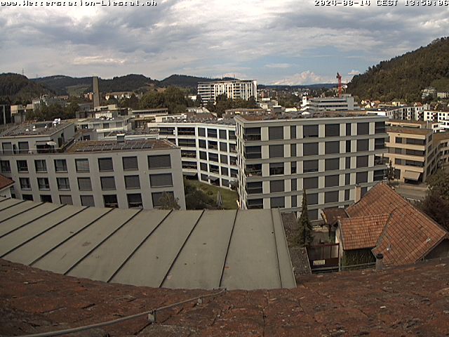 Liestal: mit Blick nach Basel Sankt Chrischona