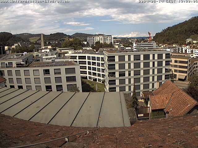 Liestal: mit Blick nach Basel Sankt Chrischona