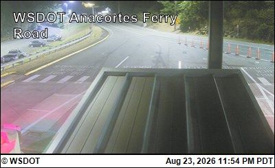 Traffic Cam Anacortes › South: WSF - Ferry Terminal Rd