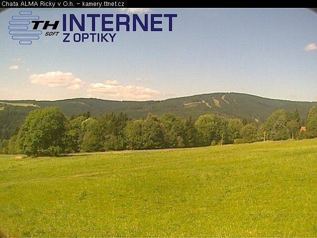 Traffic Cam Kouty: Říčky v Orlických horách, Alma