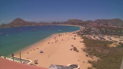 Current or last view from Cabo San Lucas: Villa del Arco, beach
