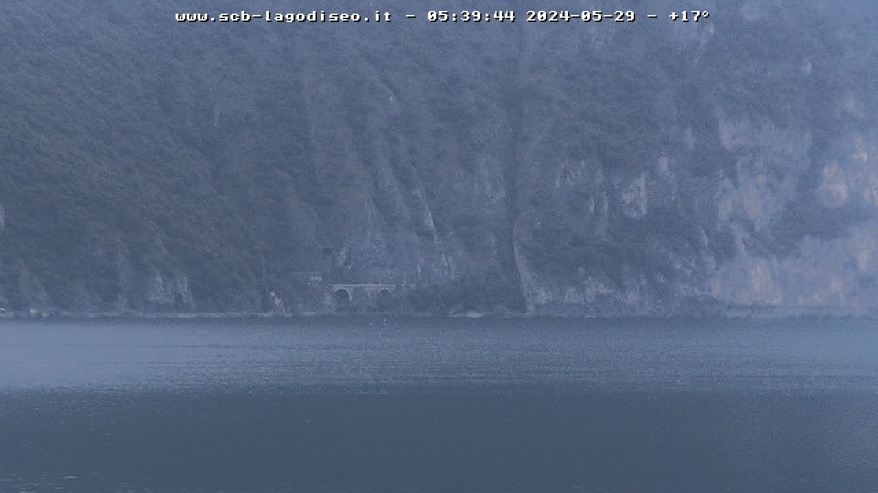 Traffic Cam Solto Collina: Alto Sebino South View