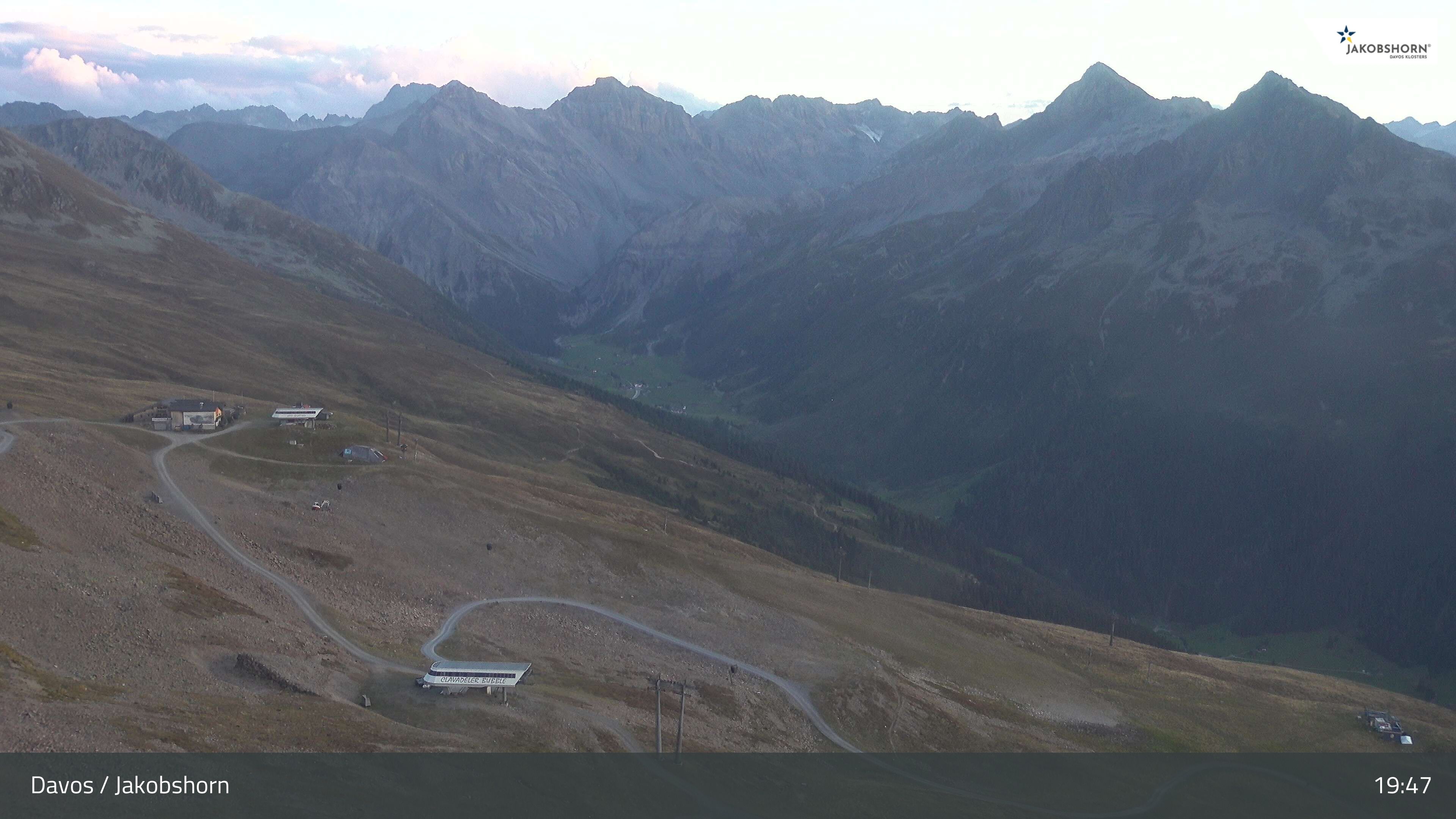 Davos: Platz - Jakobshorn, Blick Jatzhütte