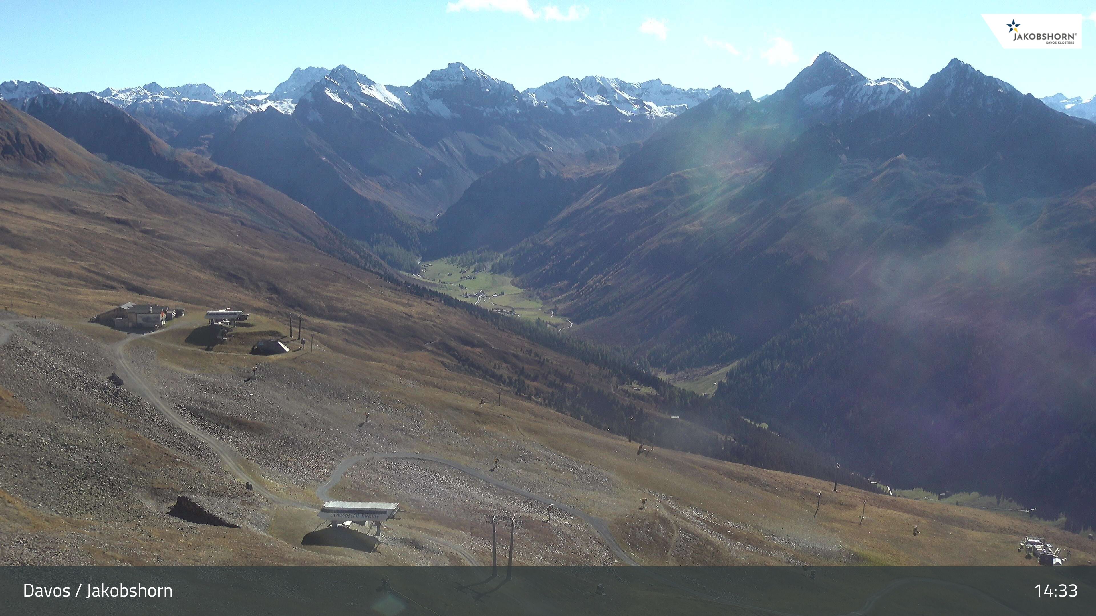 Davos: Platz - Jakobshorn, Blick Jatzhütte
