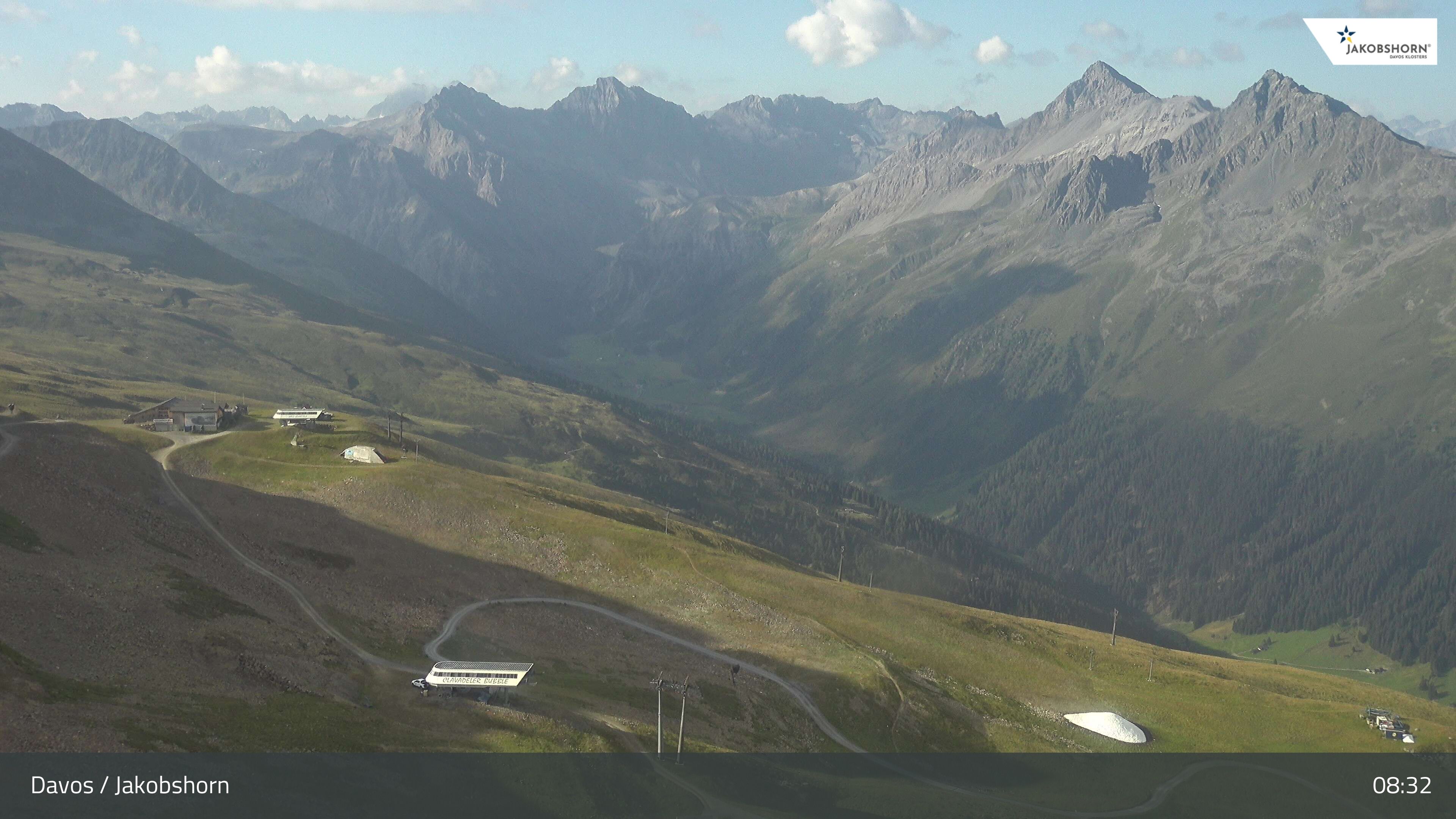 Davos: Platz - Jakobshorn, Blick Jatzhütte
