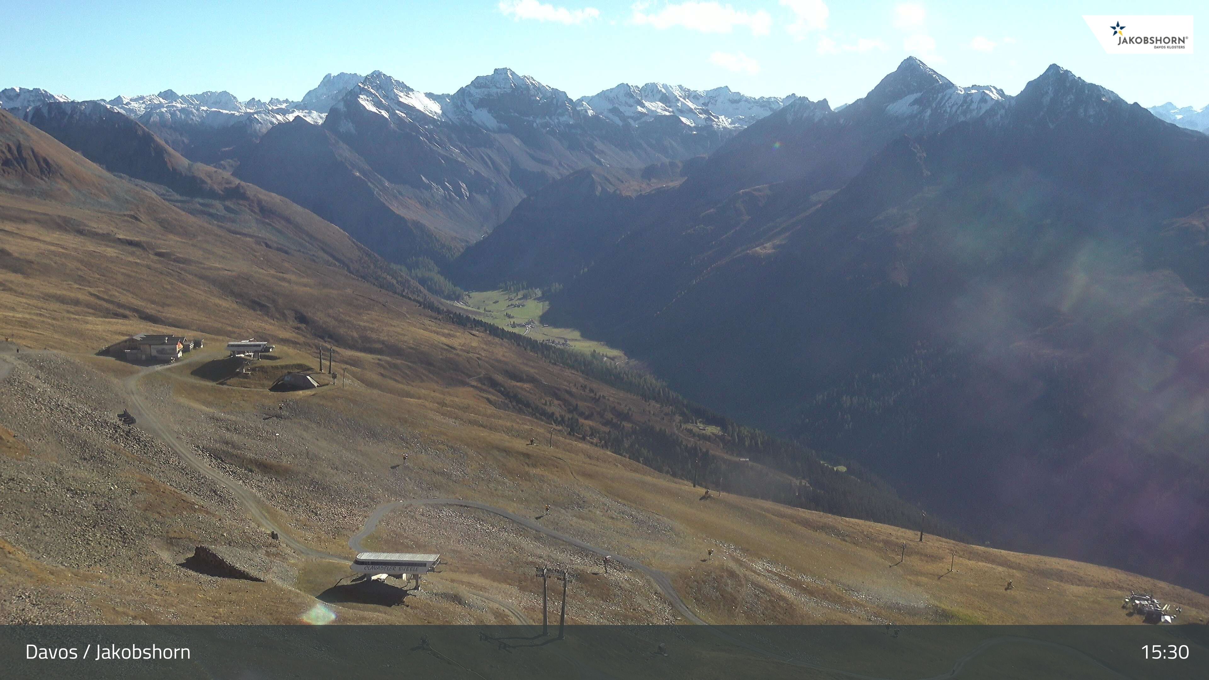 Davos: Platz - Jakobshorn, Blick Jatzhütte