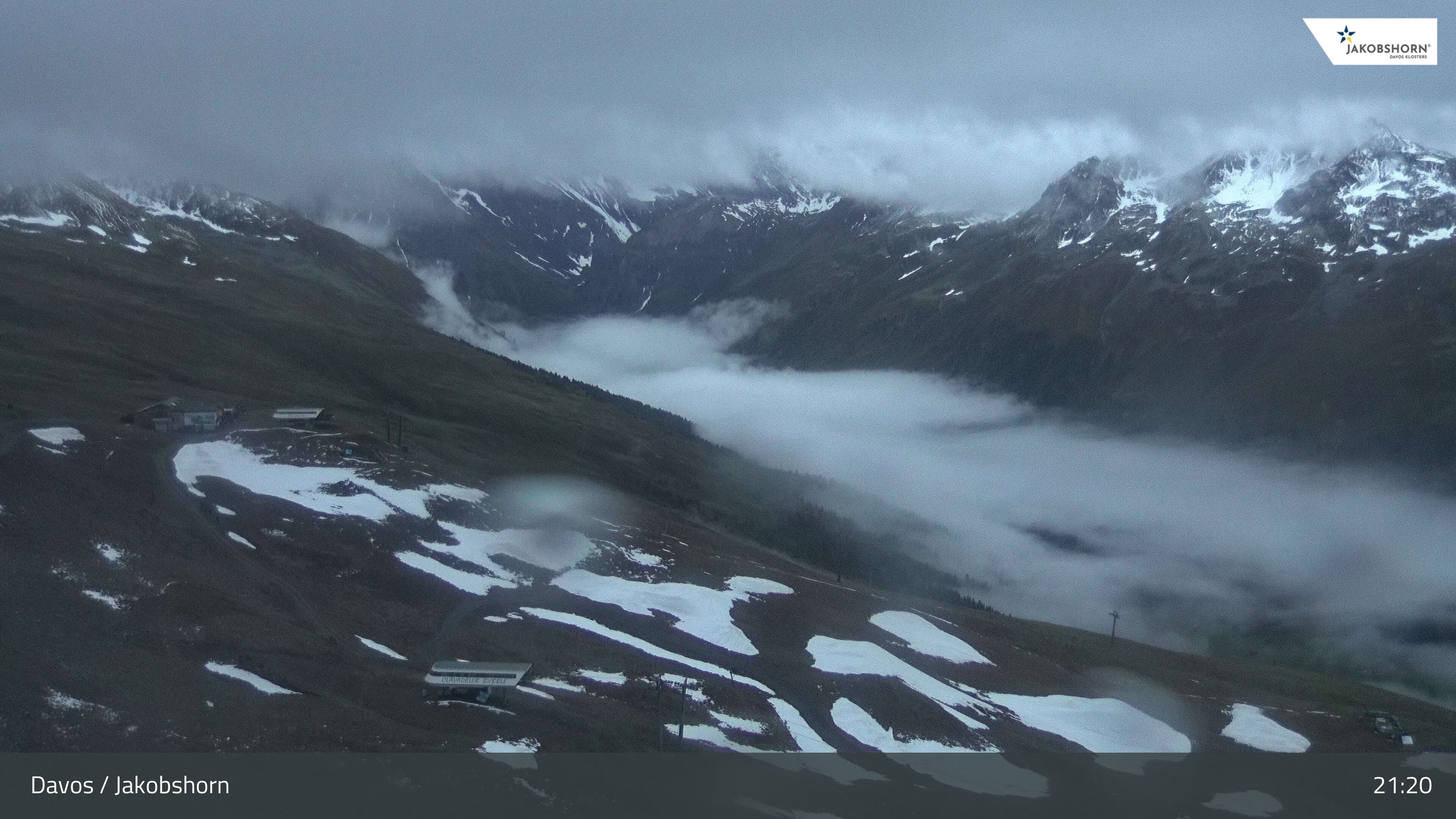 Davos: Platz - Jakobshorn, Blick Jatzhütte