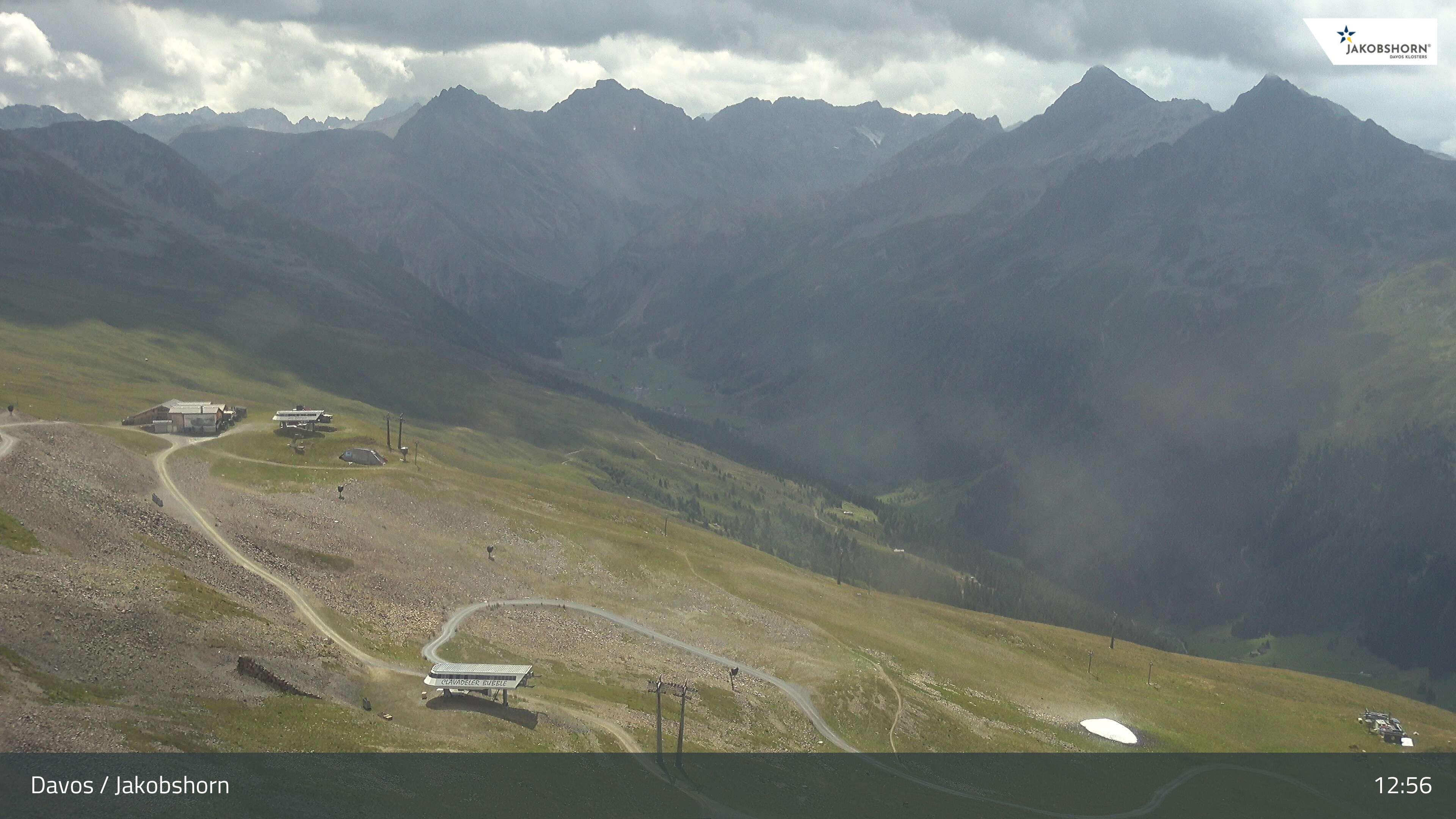 Davos: Platz - Jakobshorn, Blick Jatzhütte