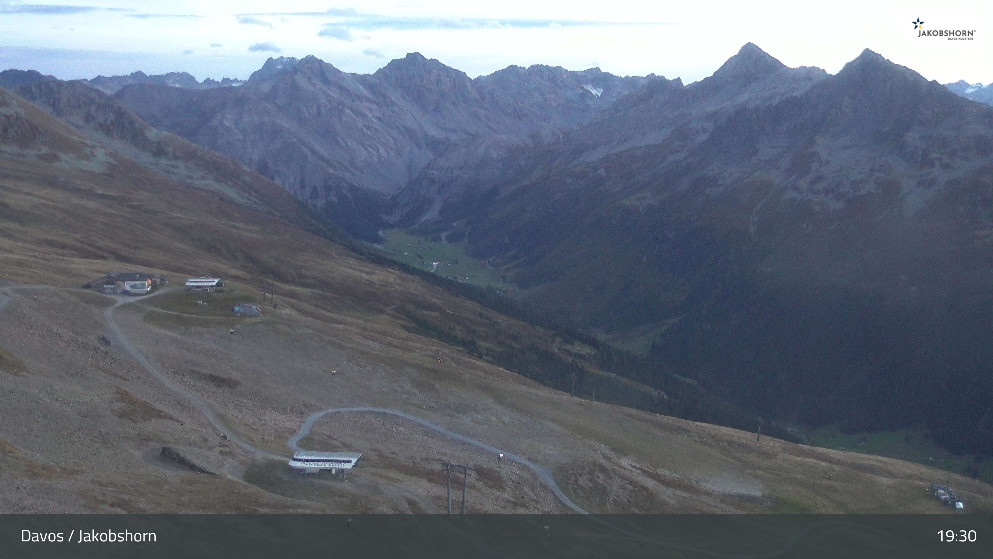 Davos: Platz - Jakobshorn, Blick Jatzhütte