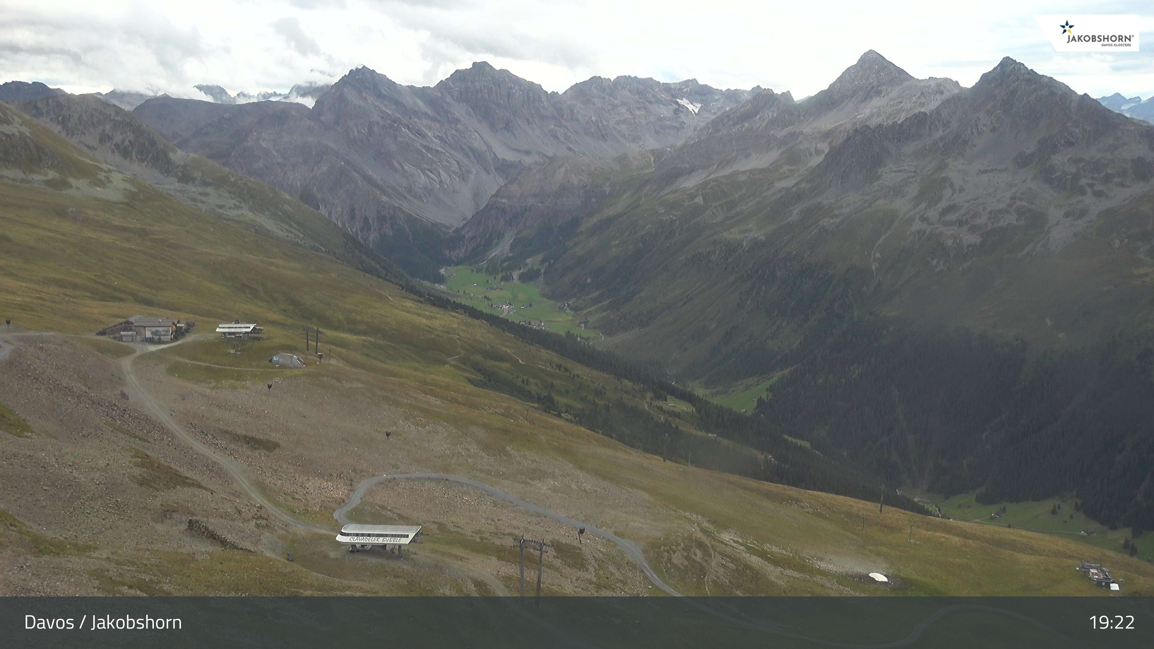 Davos: Platz - Jakobshorn, Blick Jatzhütte