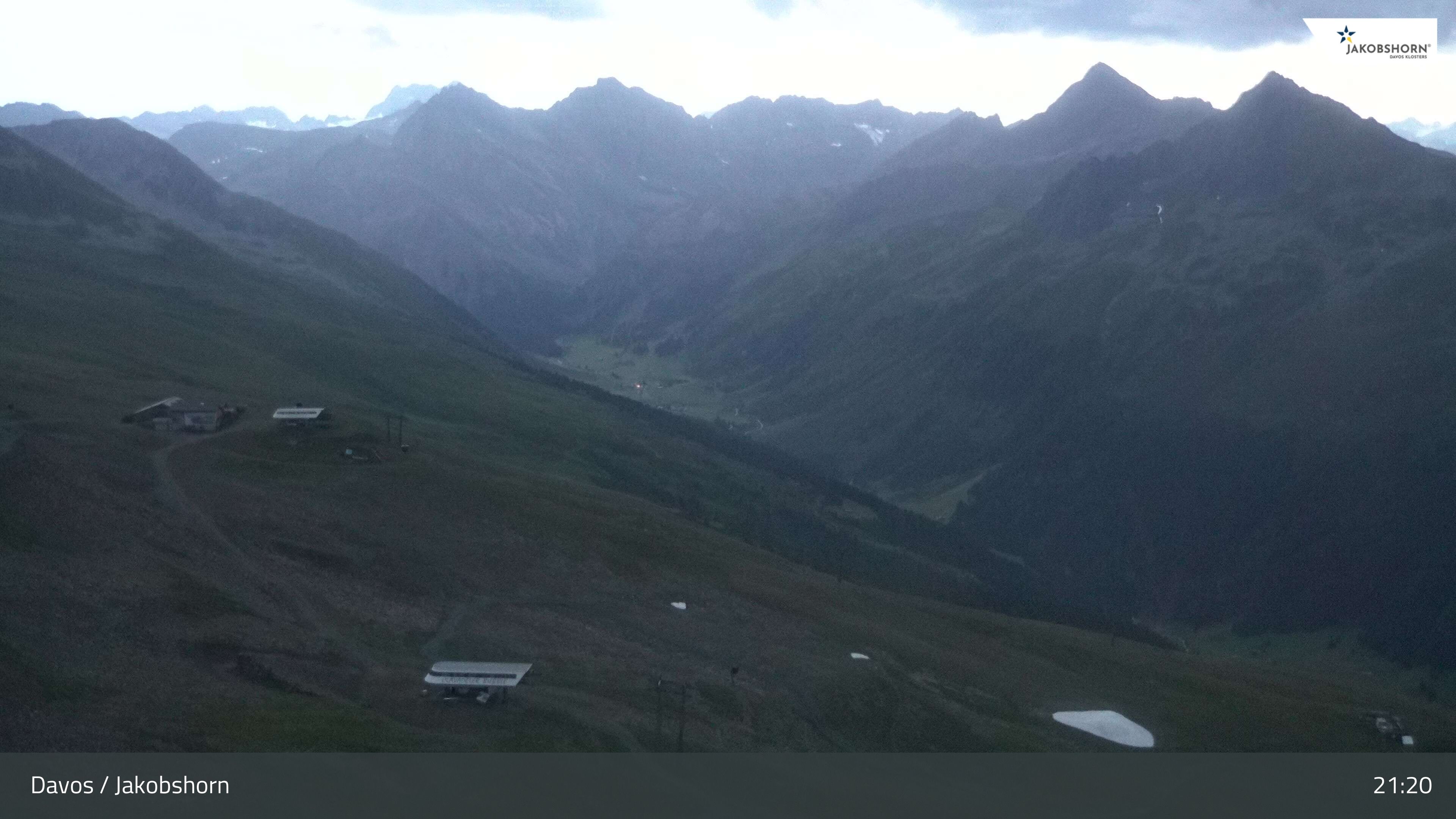 Davos: Platz - Jakobshorn, Blick Jatzhütte