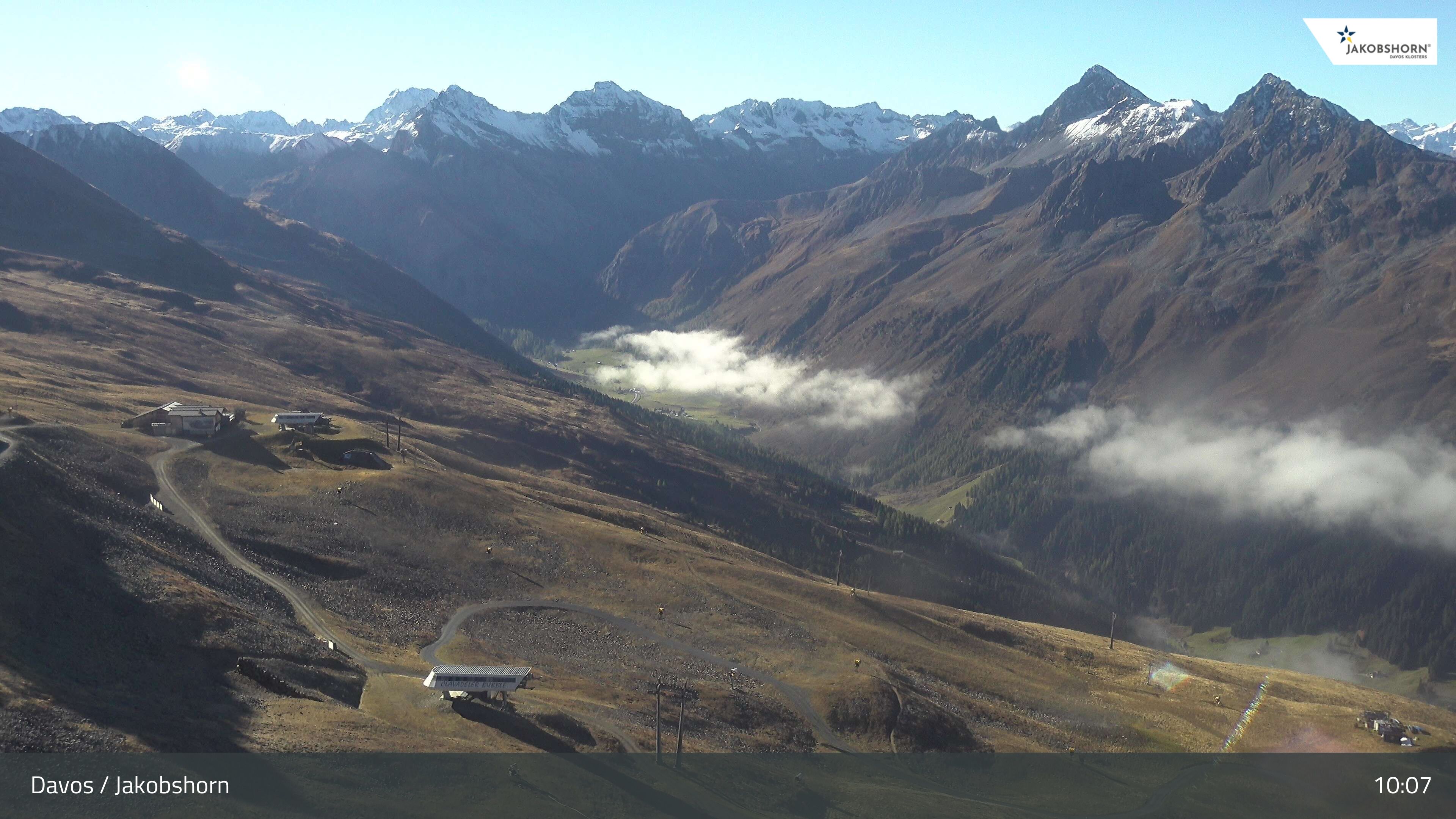 Davos: Platz - Jakobshorn, Blick Jatzhütte