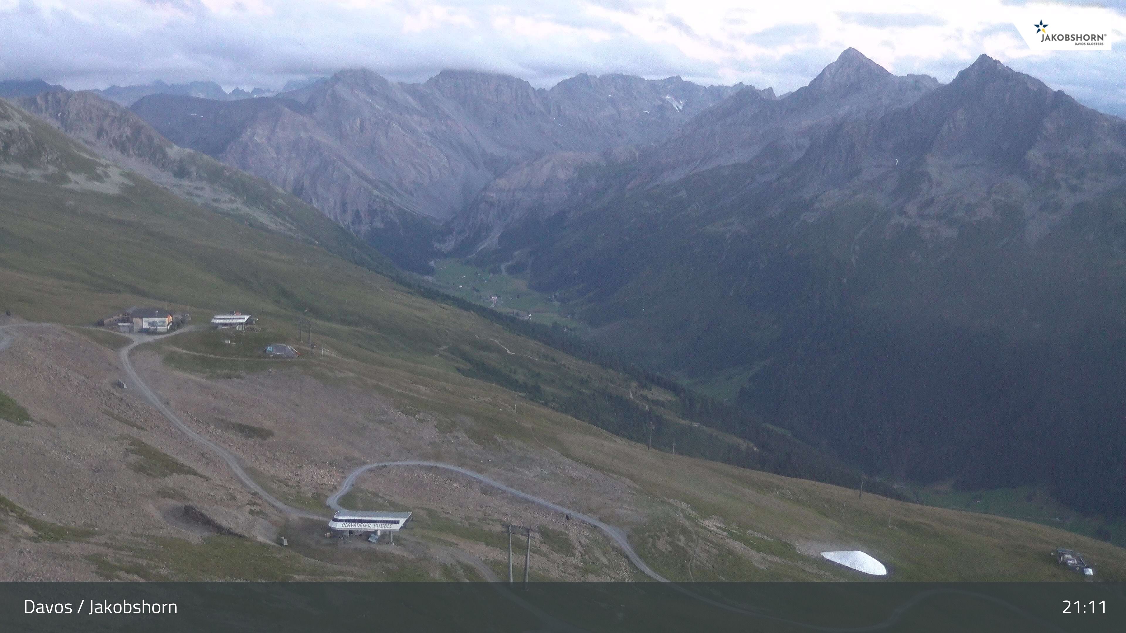 Davos: Platz - Jakobshorn, Blick Jatzhütte