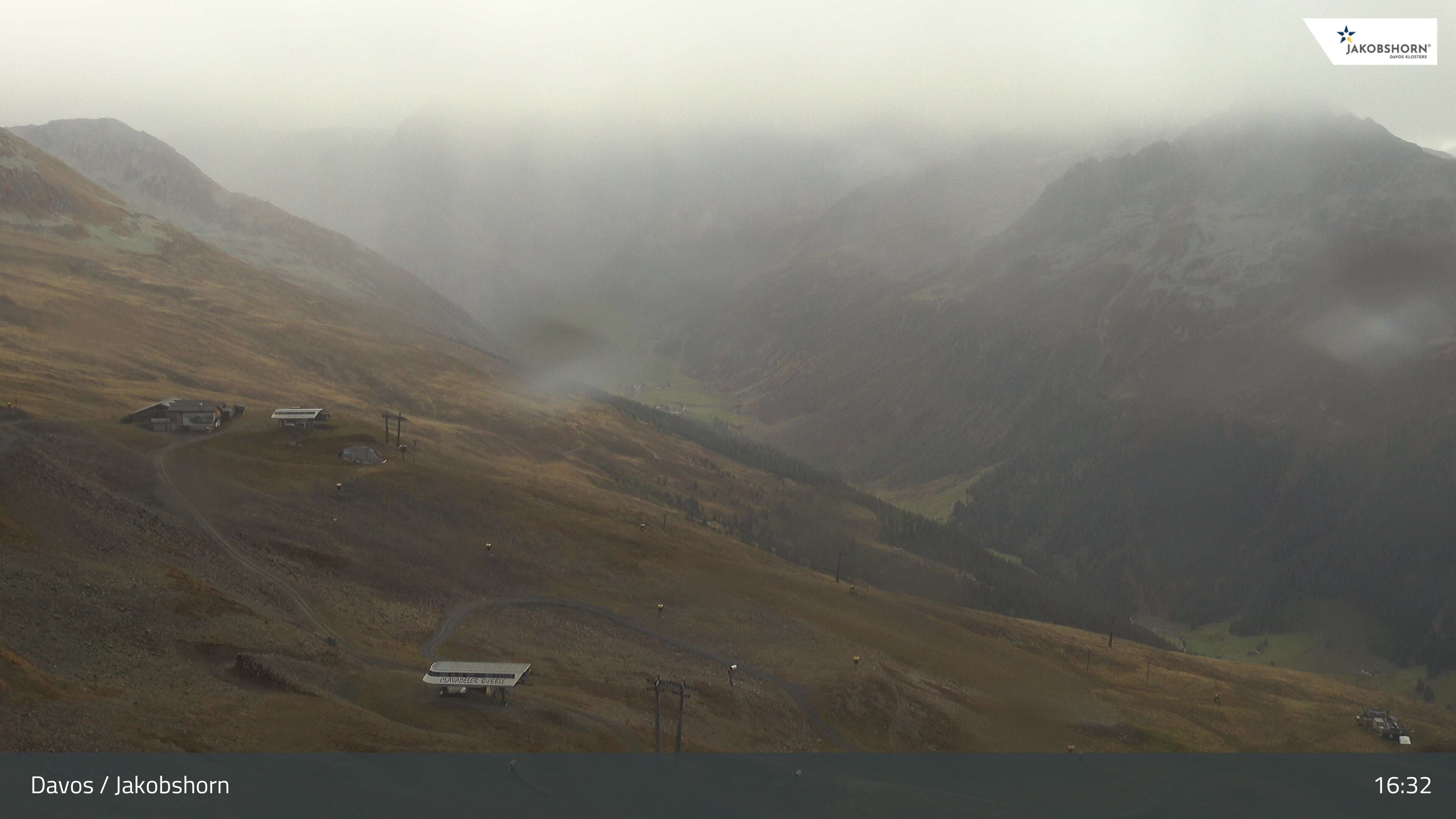 Davos: Platz - Jakobshorn, Blick Jatzhütte