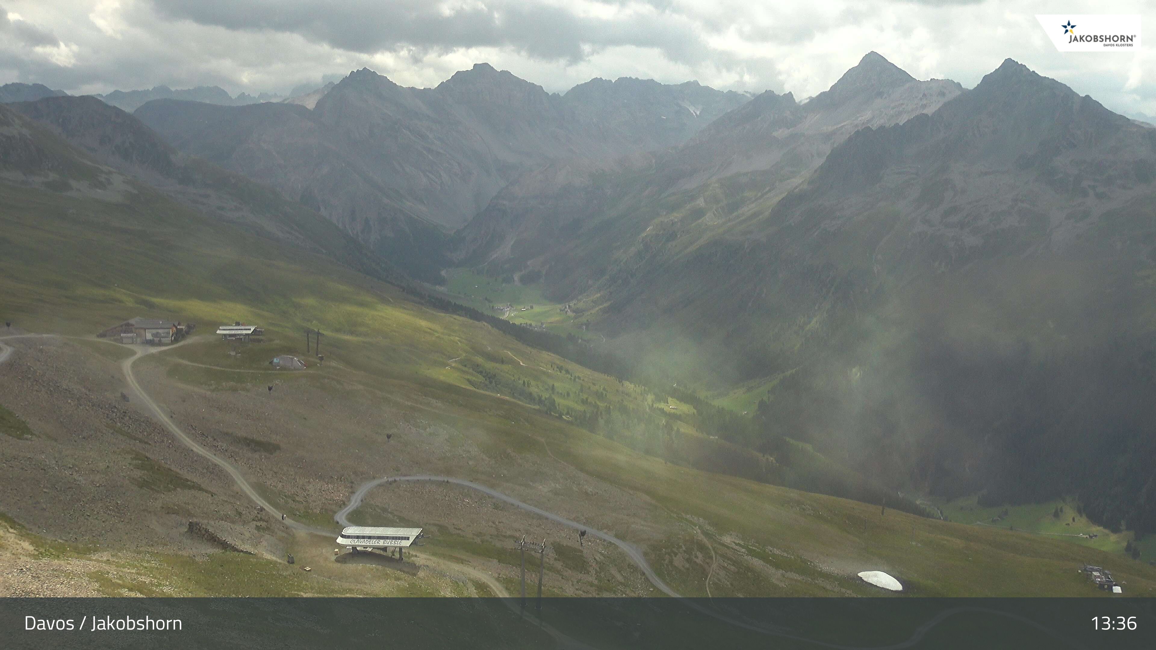 Davos: Platz - Jakobshorn, Blick Jatzhütte