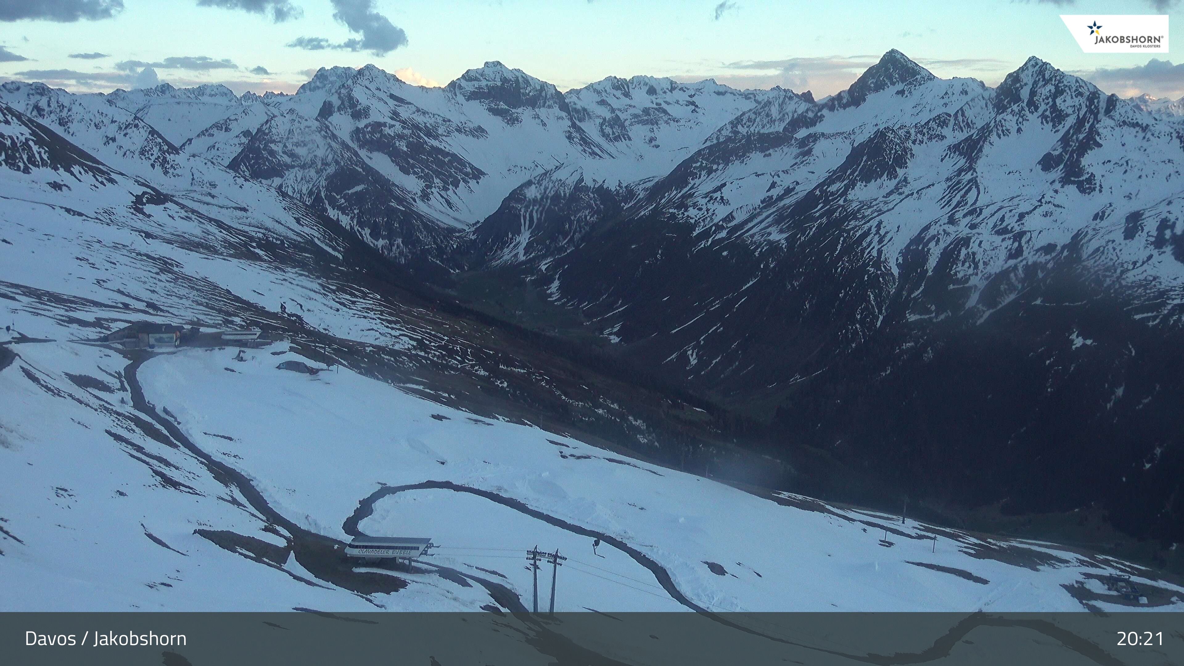 Davos: Platz - Jakobshorn, Blick Jatzhütte