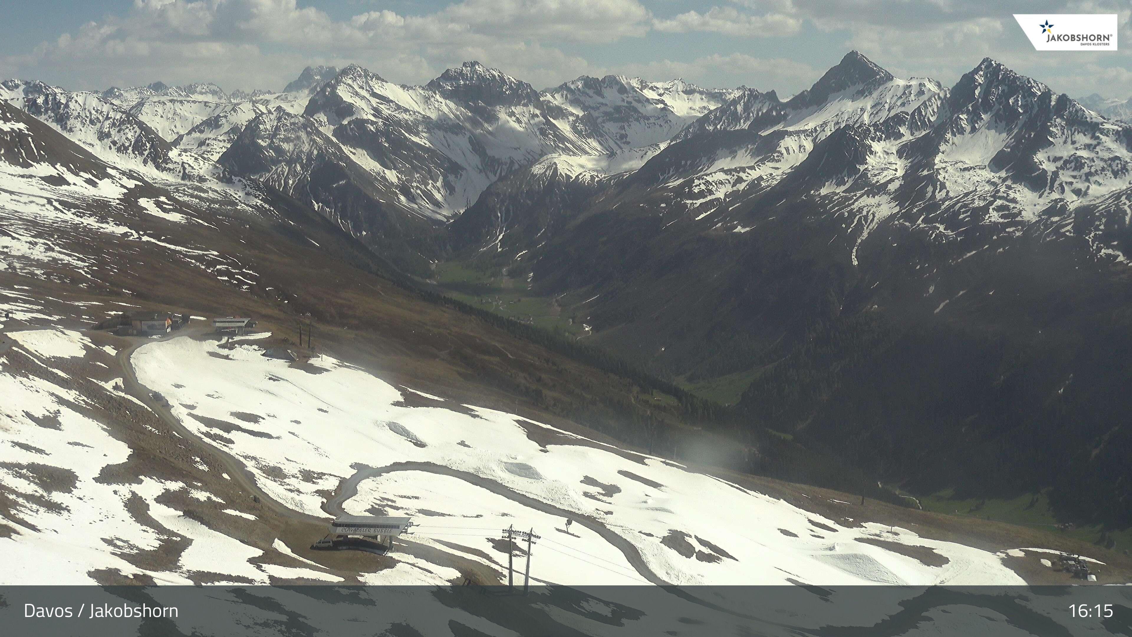 Davos: Platz - Jakobshorn, Blick Jatzhütte
