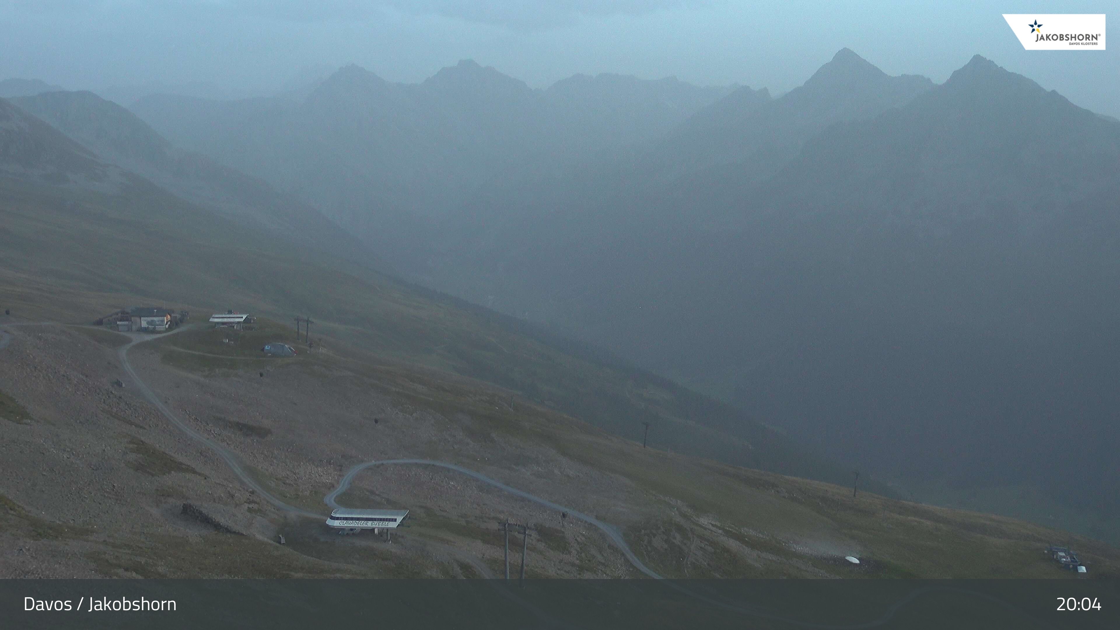 Davos: Platz - Jakobshorn, Blick Jatzhütte