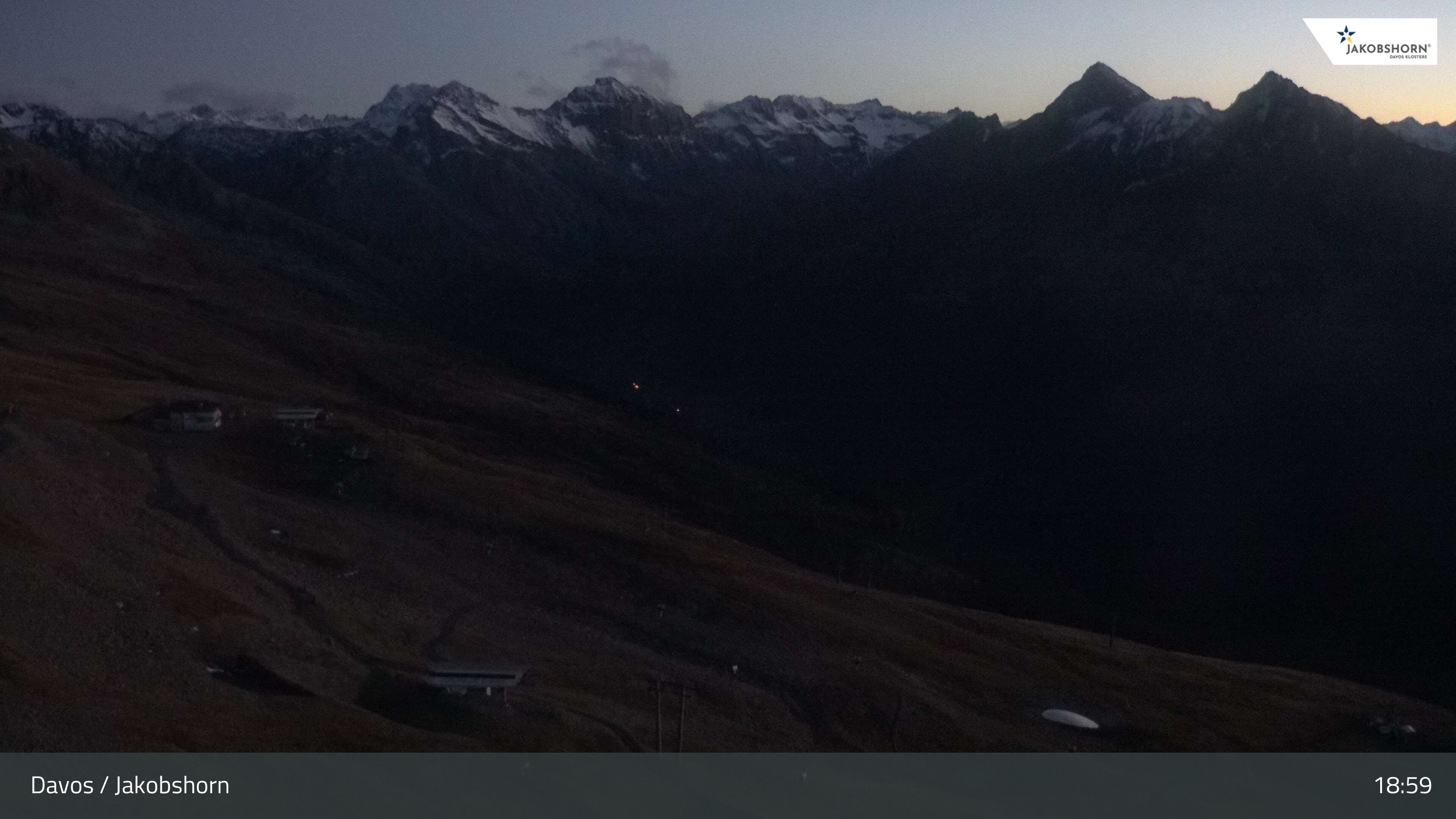 Davos: Platz - Jakobshorn, Blick Jatzhütte