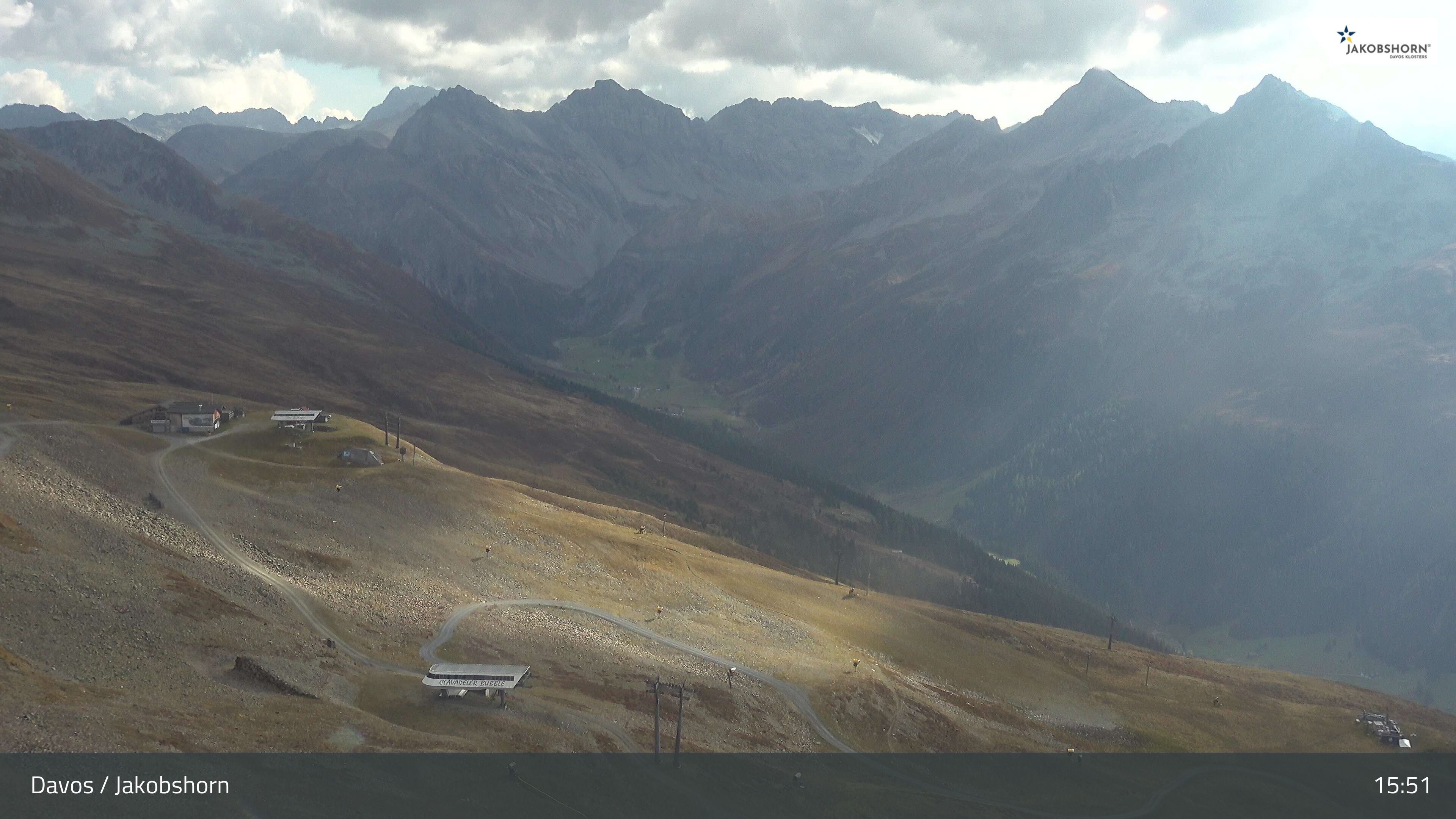 Davos: Platz - Jakobshorn, Blick Jatzhütte