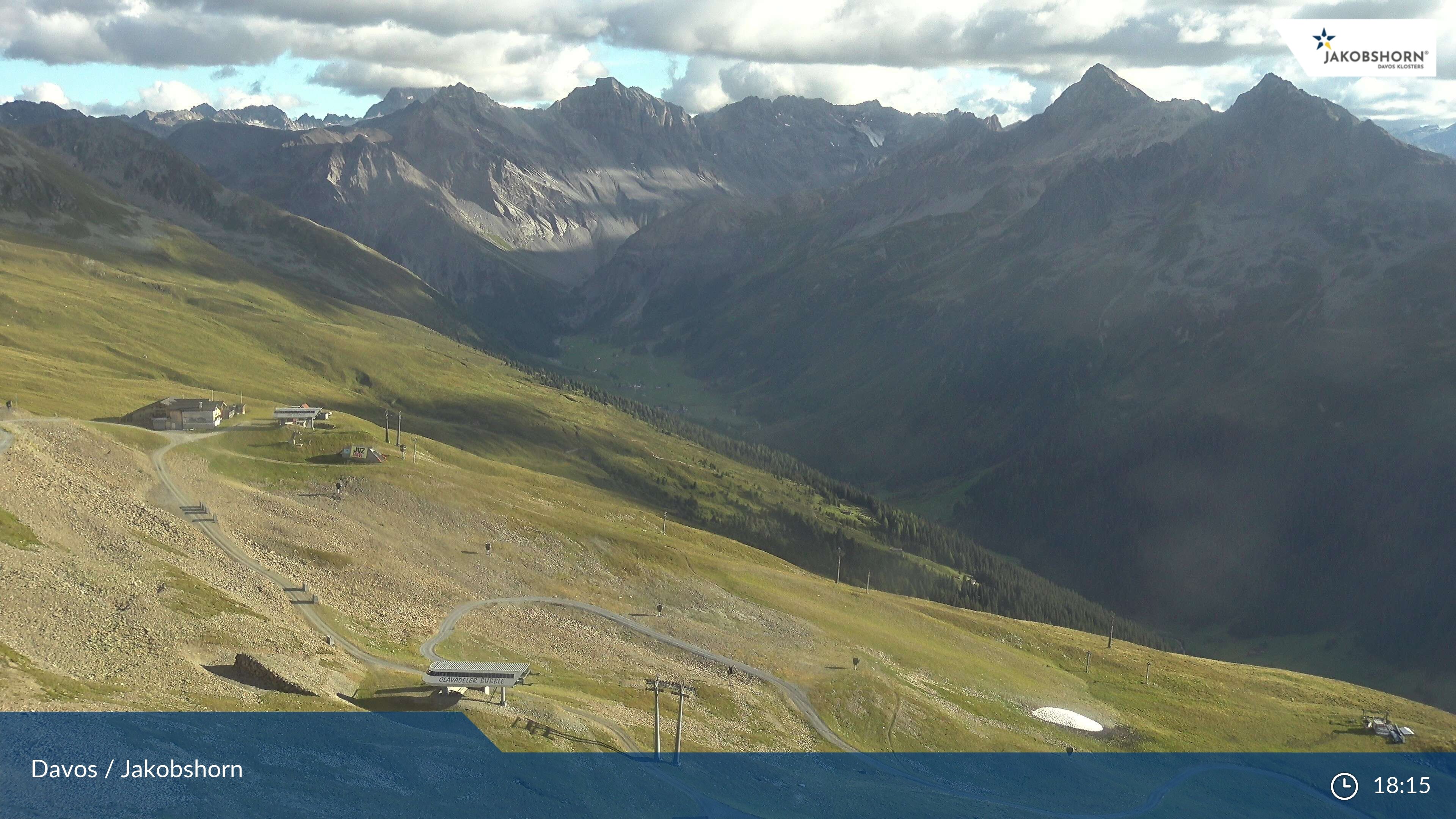 Davos: Platz - Jakobshorn, Blick Jatzhütte