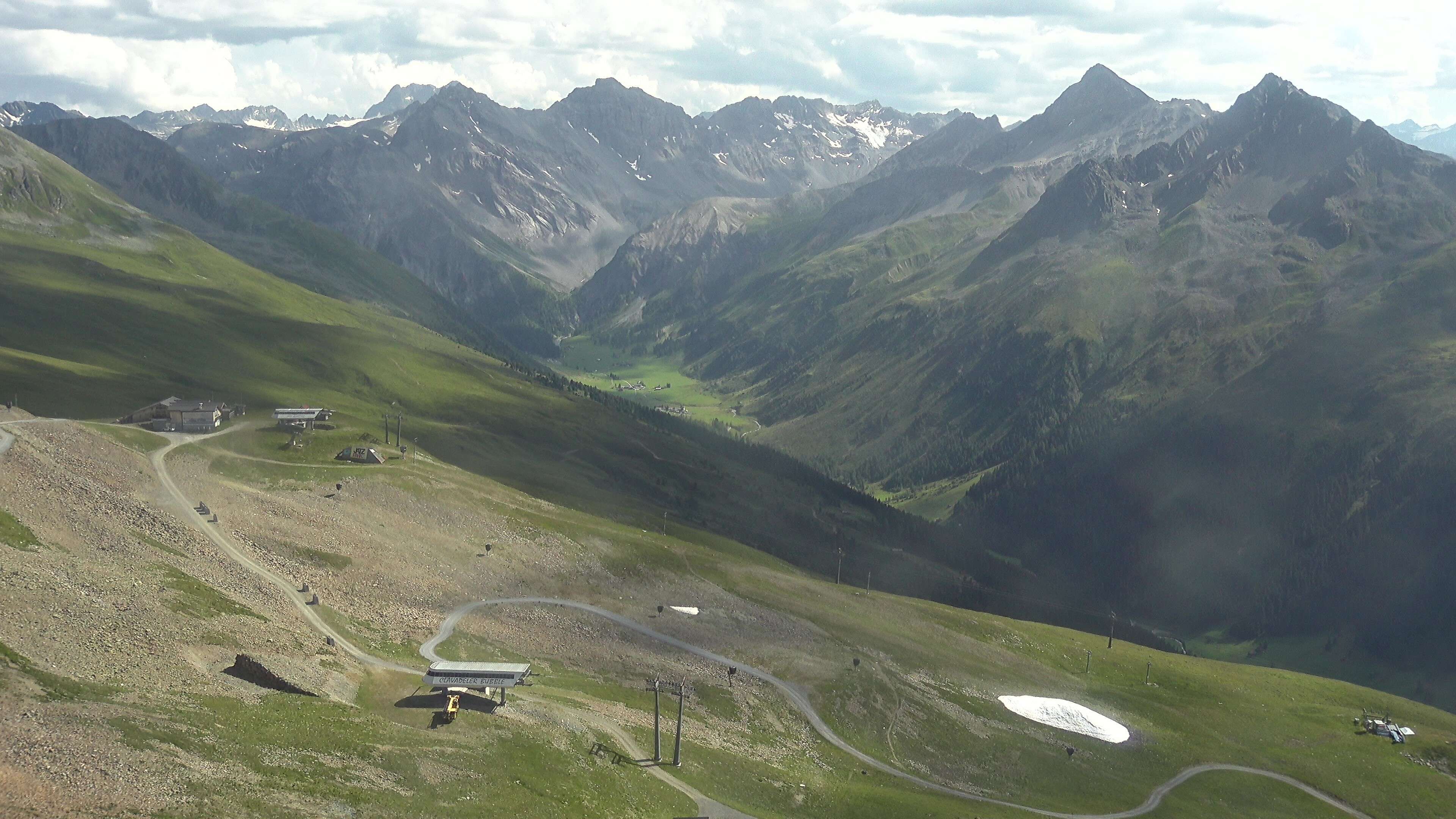 Davos: Platz - Jakobshorn, Blick Jatzhütte