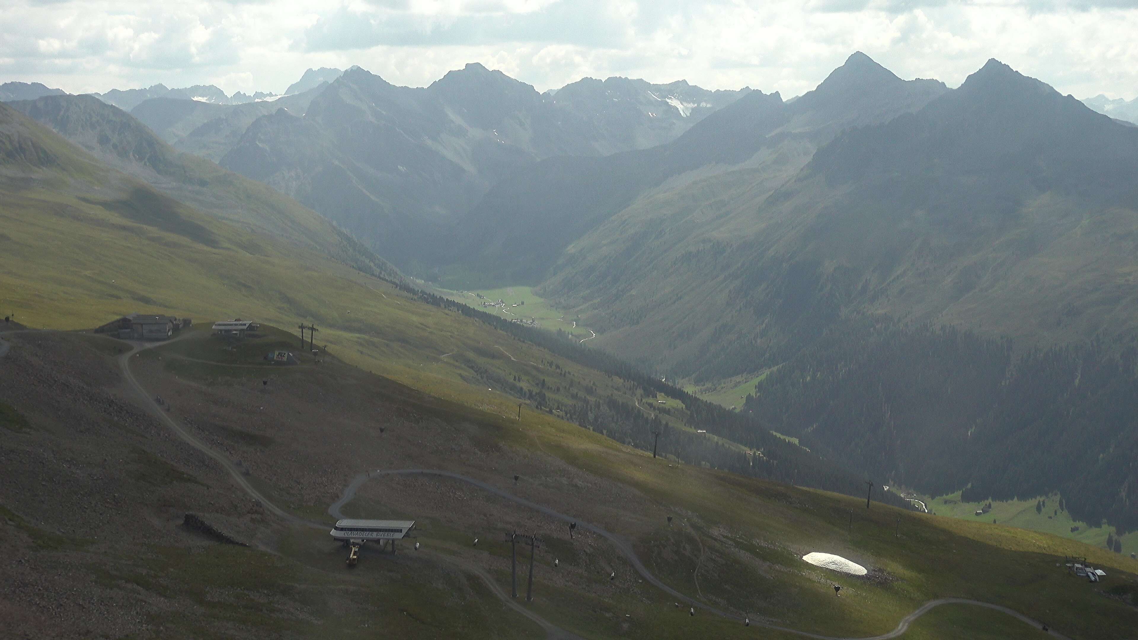 Davos: Platz - Jakobshorn, Blick Jatzhütte