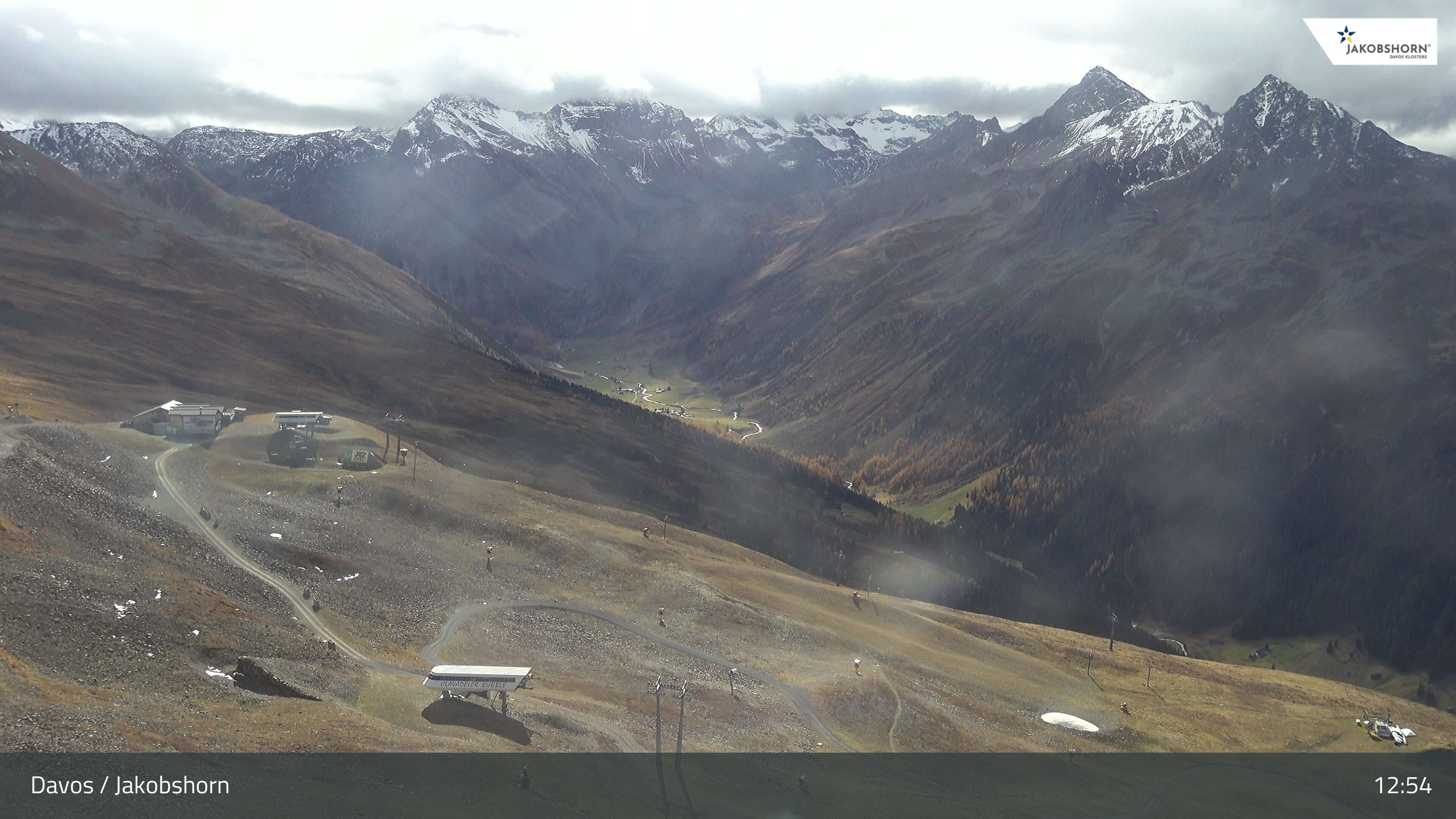 Davos: Platz - Jakobshorn, Blick Jatzhütte