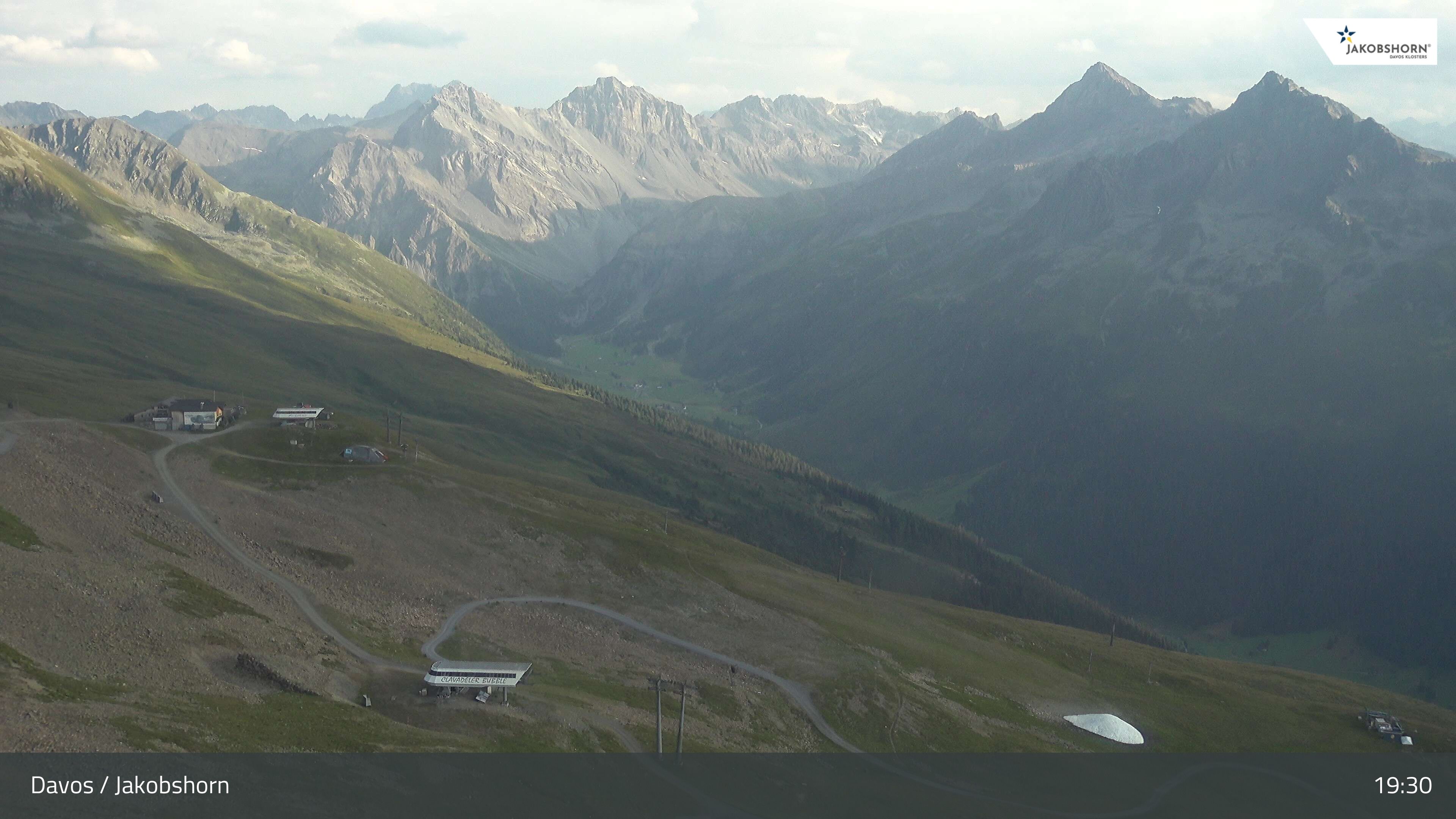 Davos: Platz - Jakobshorn, Blick Jatzhütte