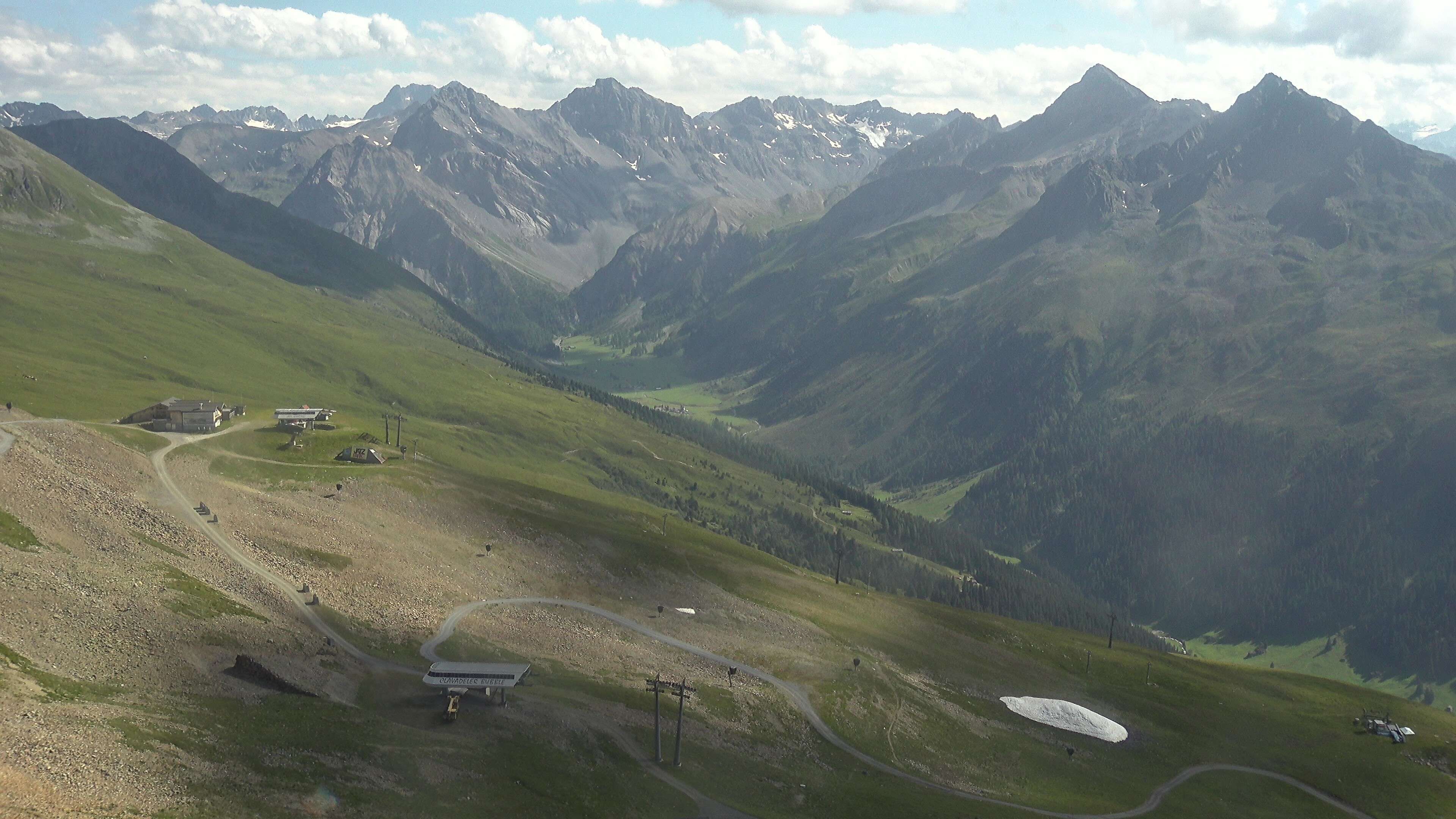 Davos: Platz - Jakobshorn, Blick Jatzhütte