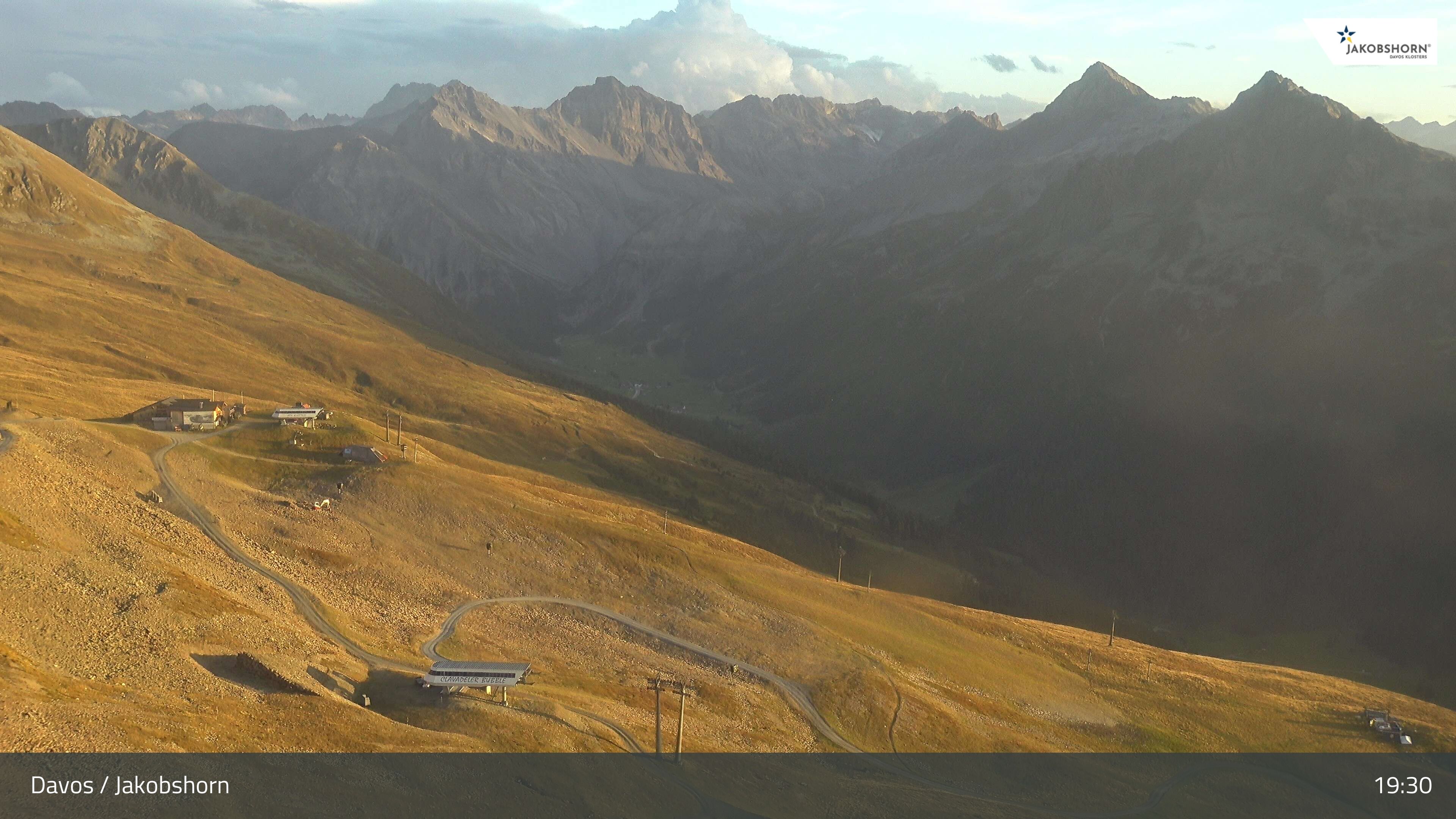 Davos: Platz - Jakobshorn, Blick Jatzhütte