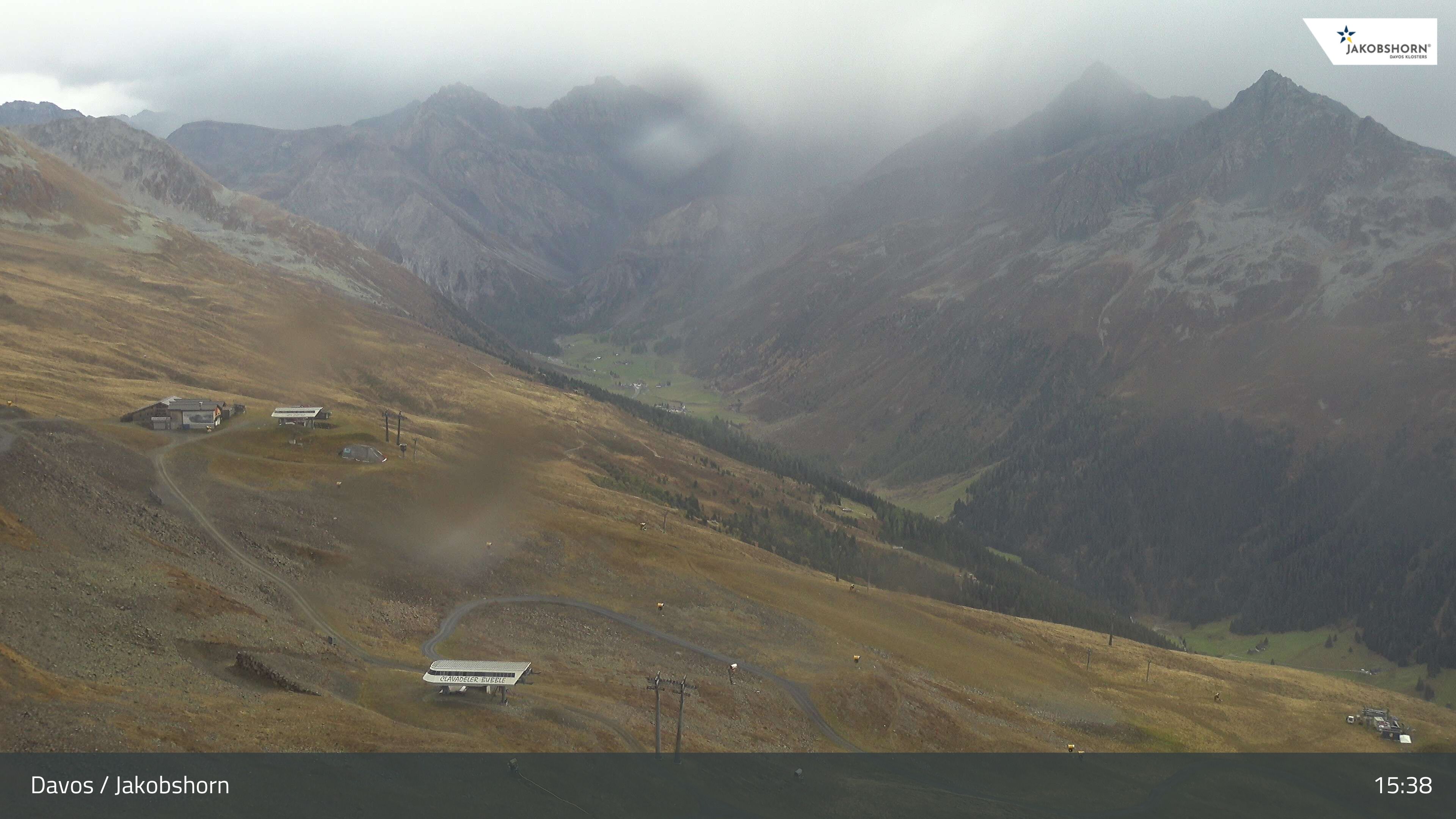 Davos: Platz - Jakobshorn, Blick Jatzhütte