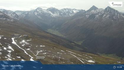 Davos: Platz - Jakobshorn, Blick Jatzhütte