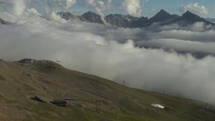 Davos: Platz - Jakobshorn, Blick Jatzhütte