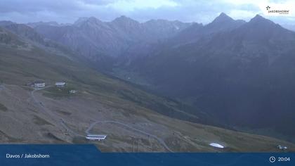 Davos: Platz - Jakobshorn, Blick Jatzhütte