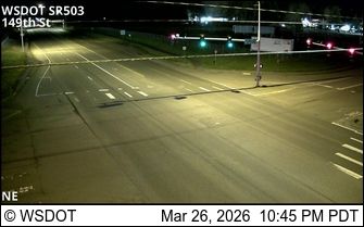 Traffic Cam Battle Ground: SR 503 at MP 4.3: 149th St