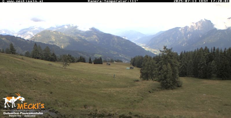 Traffic Cam Nussdorfer Berg: Zettersfeld - Lienzer Bergbahnen
