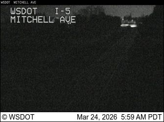 Traffic Cam Blaine: I-5 at MP 275.5: Mitchell Ave