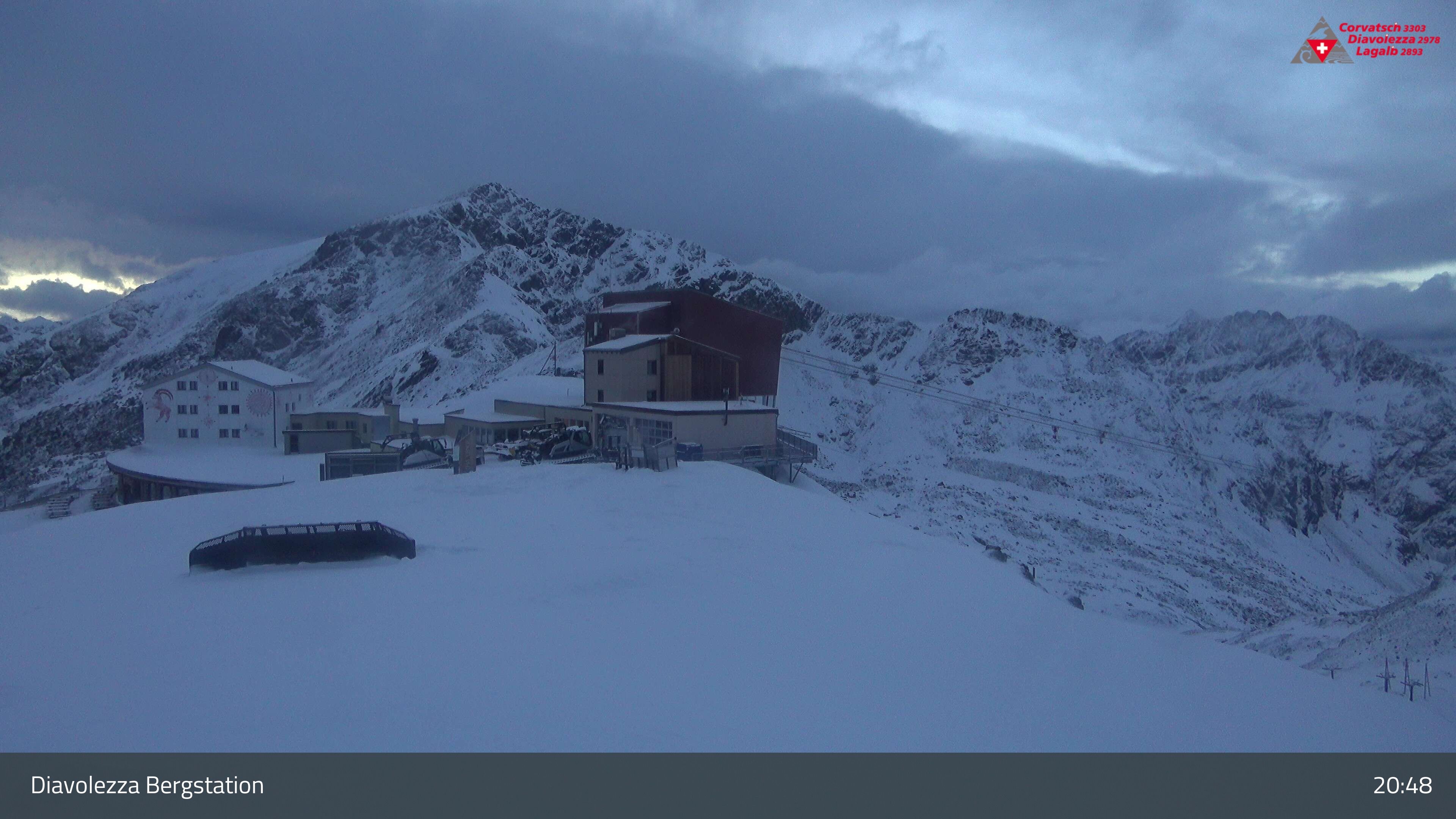Pontresina: Diavolezza Bergstation, Diavolezza Bergstation, 2978 m