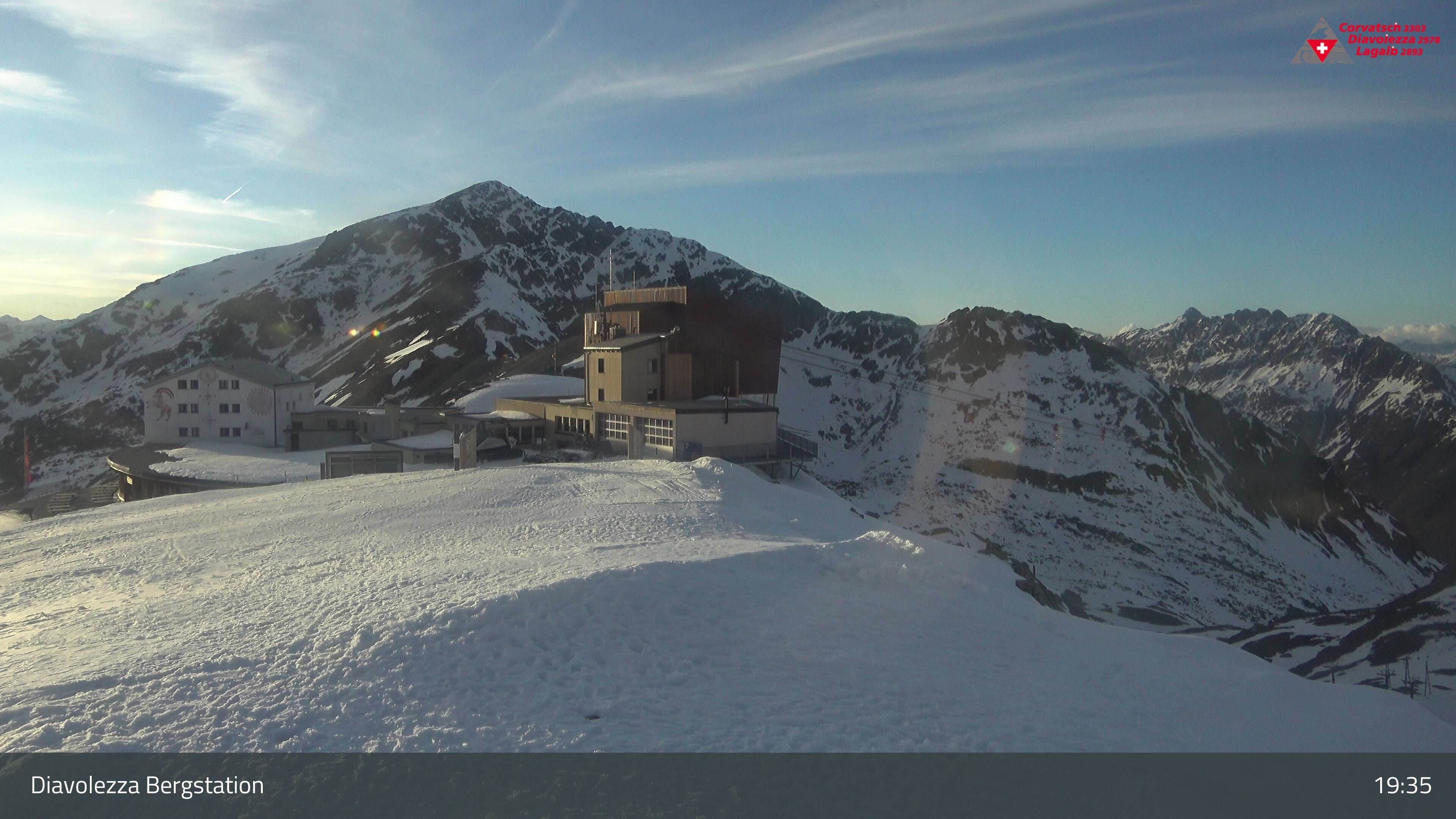 Pontresina: Diavolezza Bergstation, Diavolezza Bergstation, 2978 m