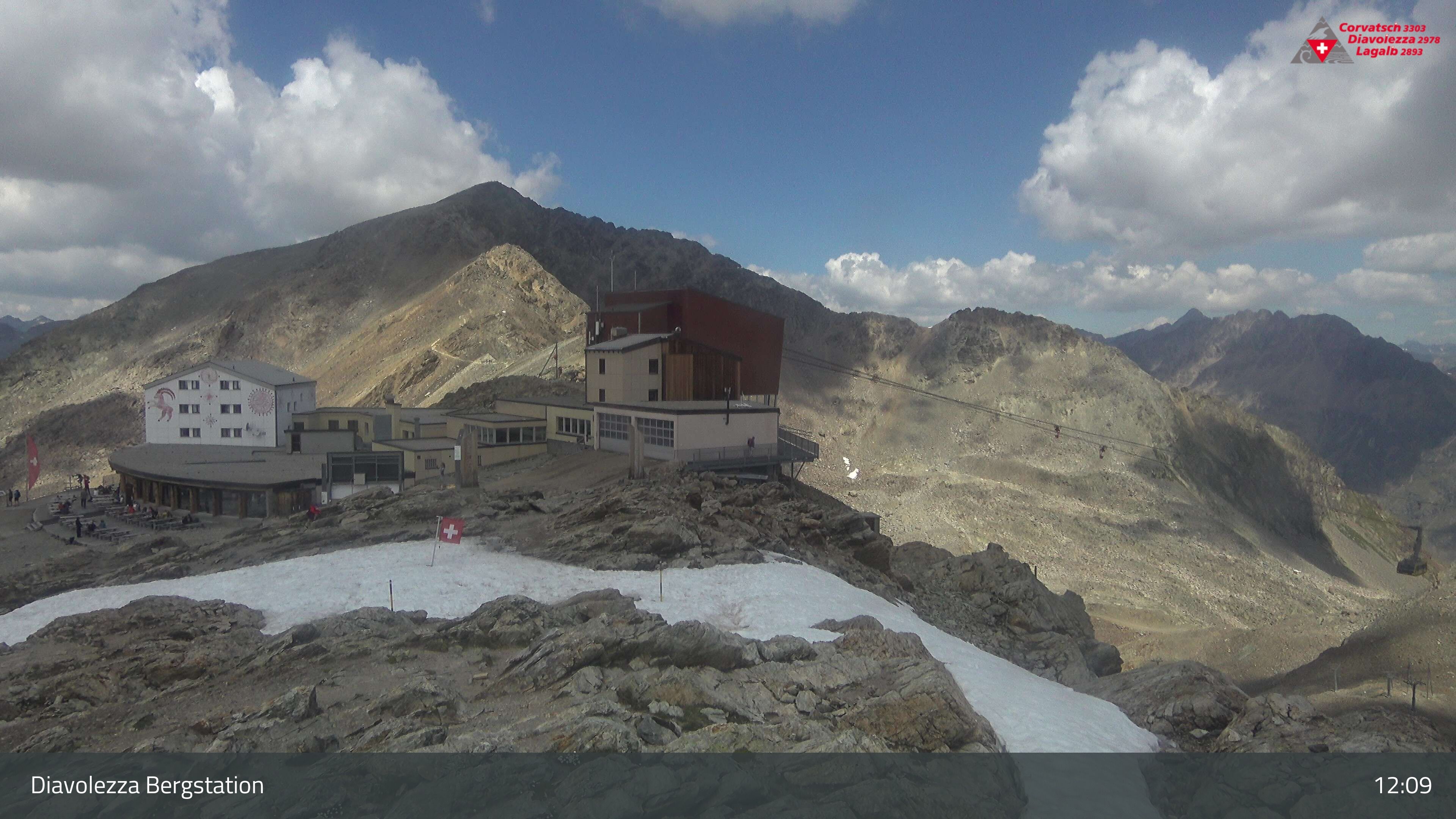 Pontresina: Diavolezza Bergstation, Diavolezza Bergstation, 2978 m